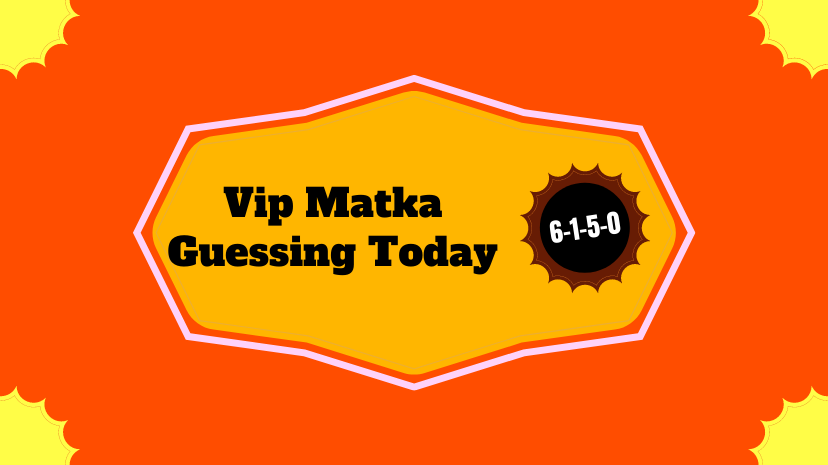 Vip Matka Guessing Today