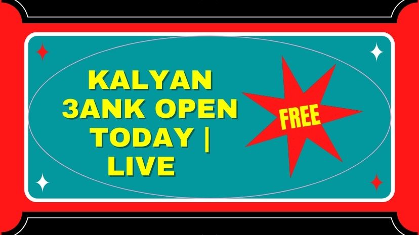 Kalyan 3ank open