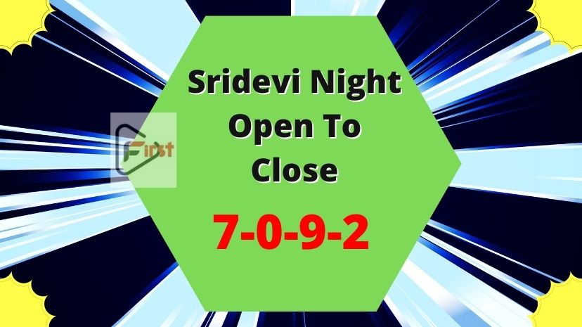 Sridevi Night Open To Close