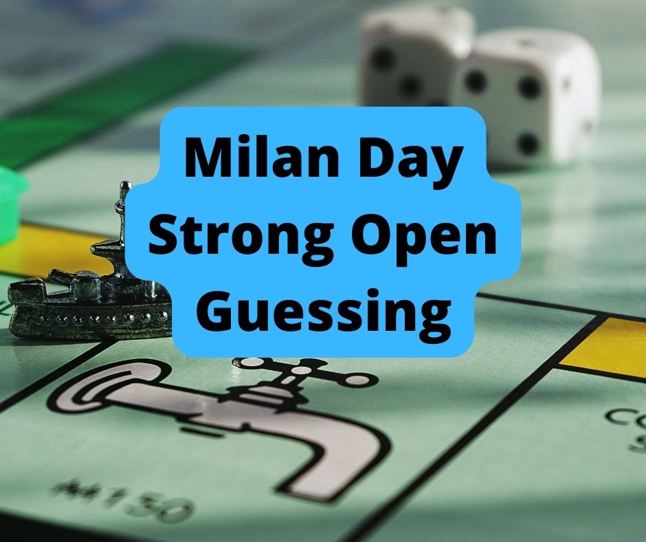 Milan Day Strong Open Guessing
