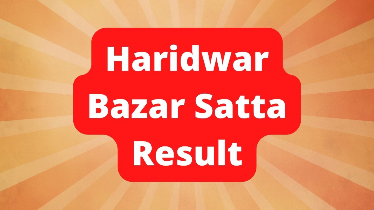 Haridwar Bazar Satta Result