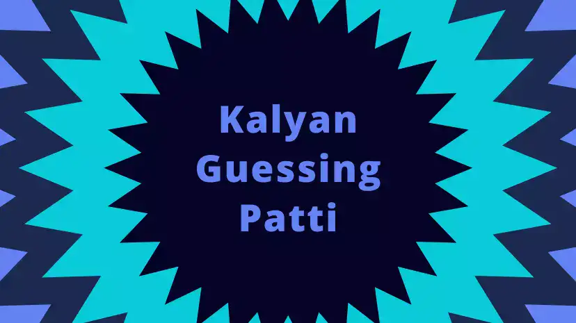 Kalyan Guessing Patti