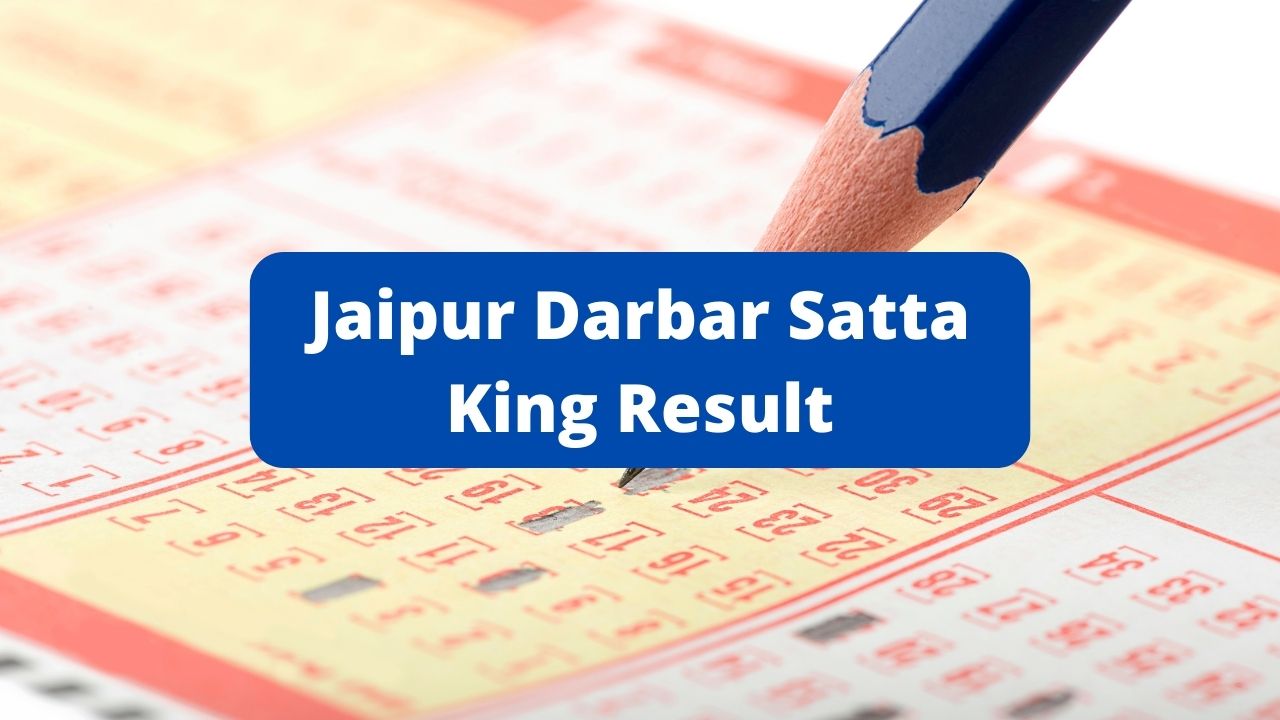 Jaipur Darbar Satta King Result